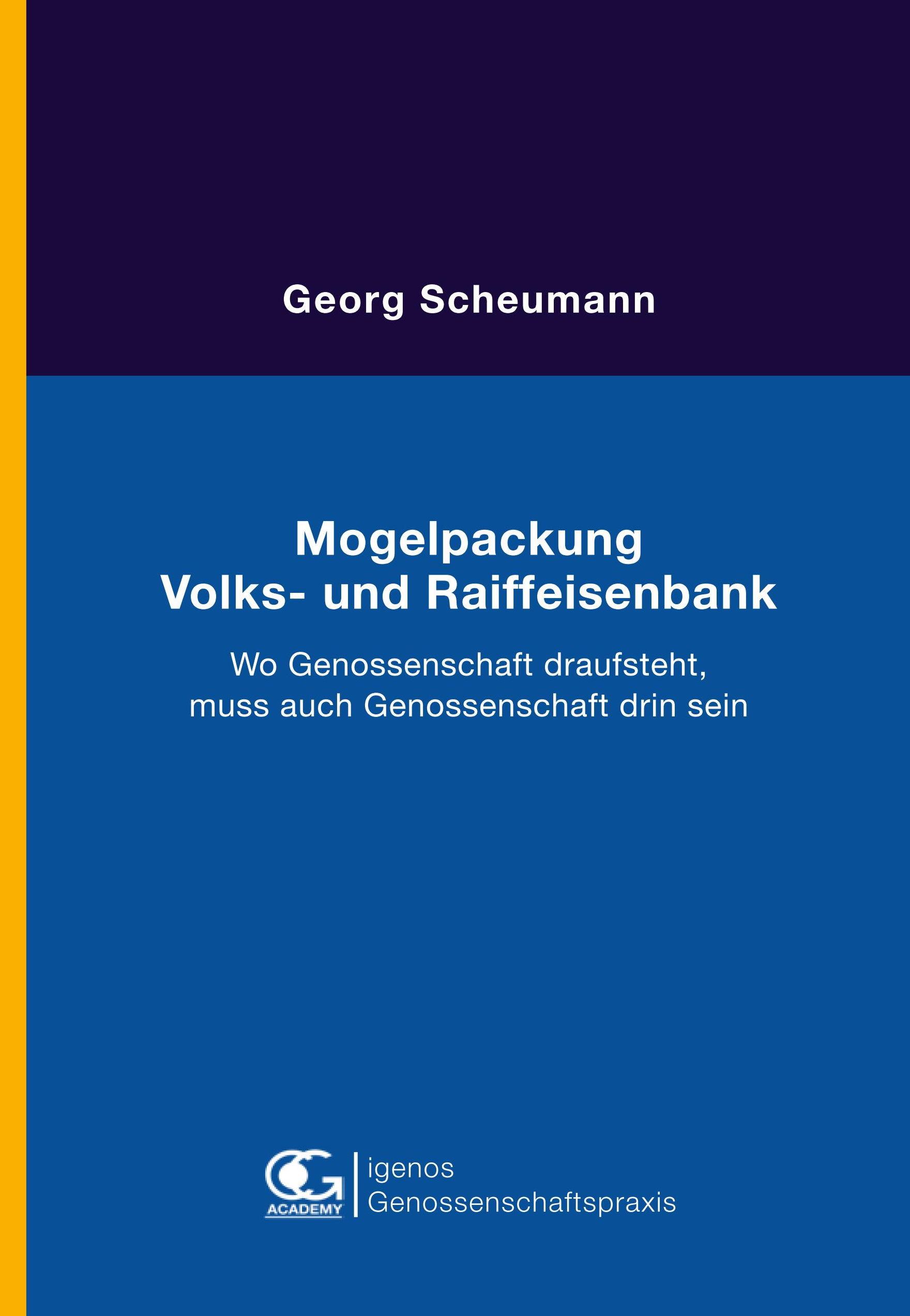 Mogelpackung Volks- und Raiffeisenbank